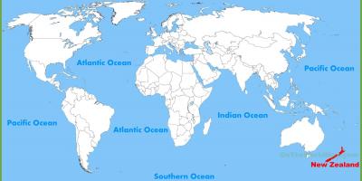 Νέα ζηλανδία θέση στον παγκόσμιο χάρτη